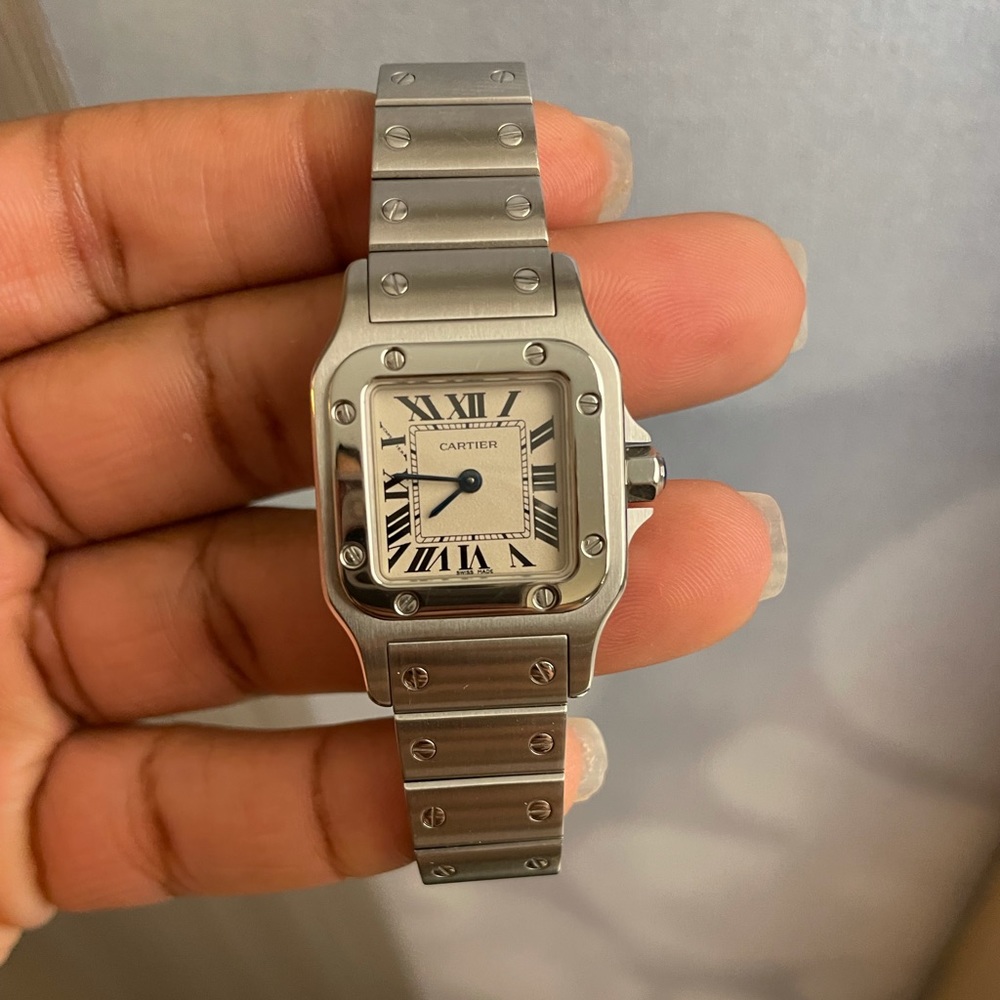 Authentic Santos de Cartier Galbee